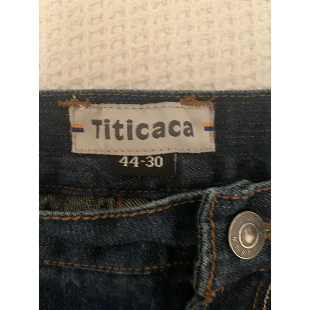Men's Titicaca Flame‎ Retardant Jeans 44 x 30 Fire Resistant Blue Denim 4